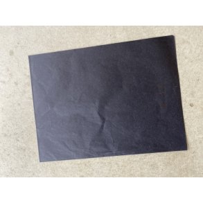 Lux Silkepapir Sort,75 x 50 cm  5 kg. 