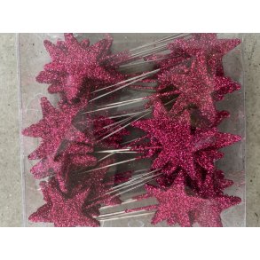 Stjerne nl Pink, 48 stk. 
