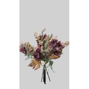 Hyadrangea bouquet burgundy