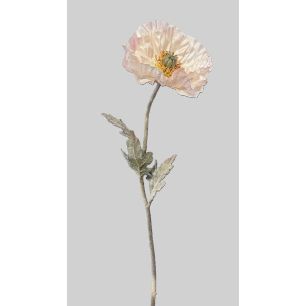 Poppy silk pink 75 cm