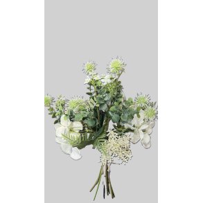 Hyadrangea bouquet green white 