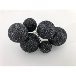 Glitterbr Sort 144 stk,