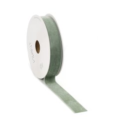 Velour bånd Blågrøn