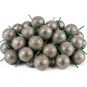 B�r Ru Silver/grey 20/25/30 mm, 144 stk