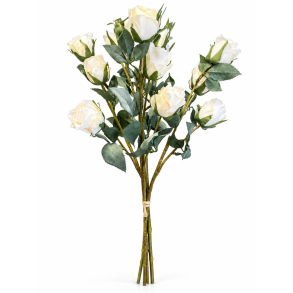 Roser 3 stilke creme 