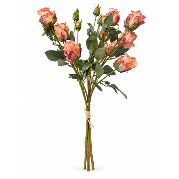 Roser 3 stilke Lt. rose