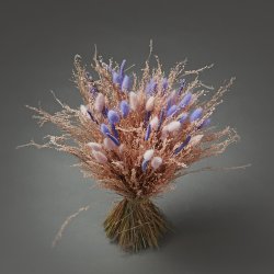 Dried Flower Bqt Powder Purple 