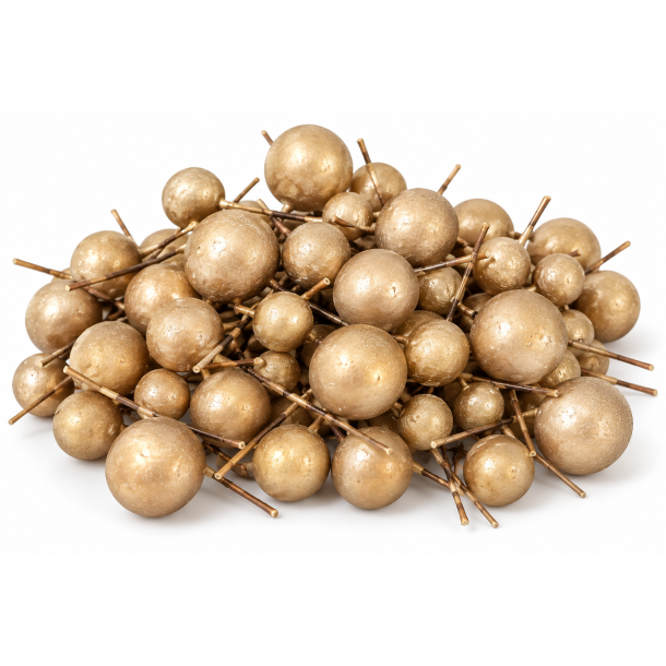 B�r, Guld, 18/23/30 mm, 144 stk. 
