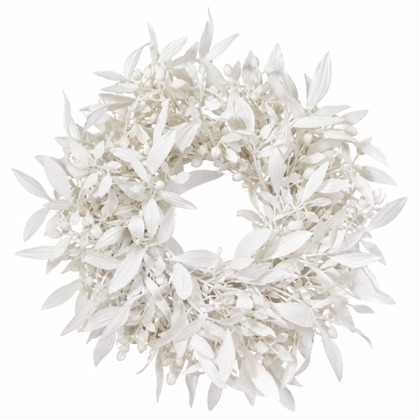 Mistletoe hvid krans 30 cm