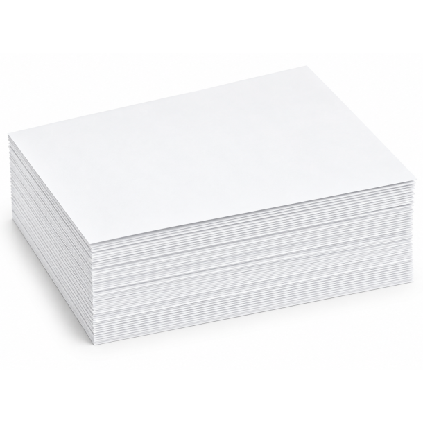 Hvid Papir 80 gr. 77x60 cm,10kg
