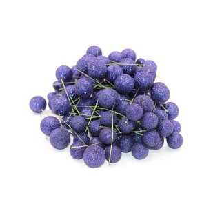 Glitterbr midnatsbl mix 144 stk.