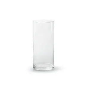 Cylinder glas H 20 cm x D 9 cm