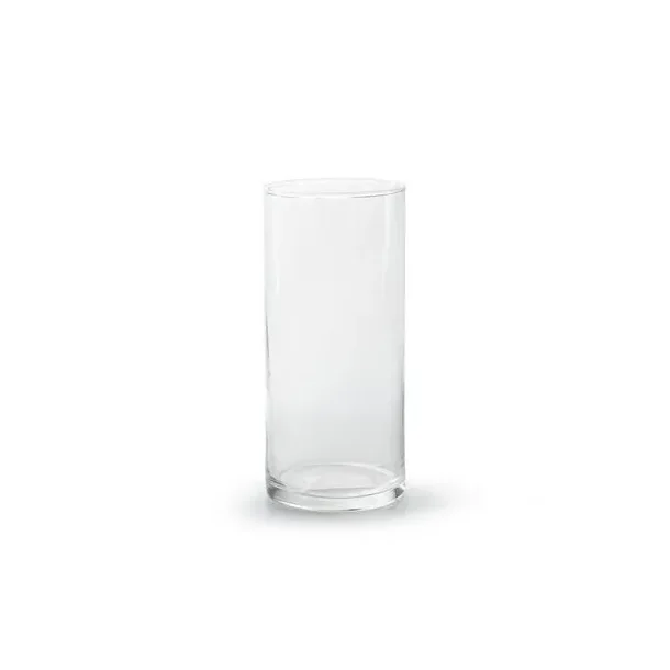 Cylinder glas H 20 cm x D 9 cm