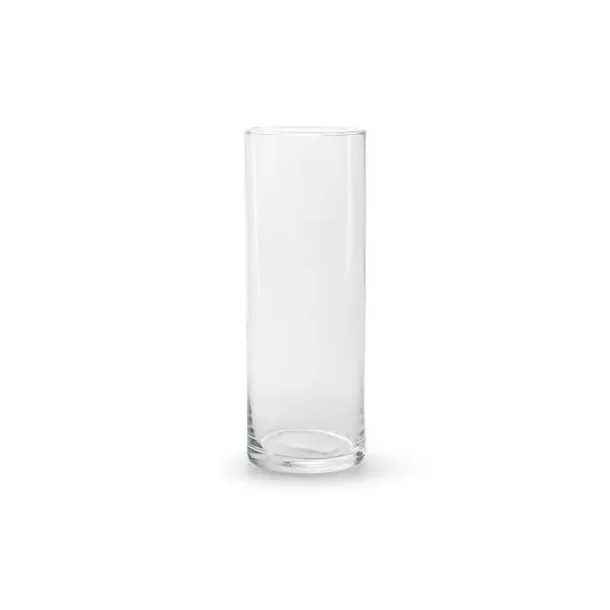 Cylinder glas H 25 x D 9 cm