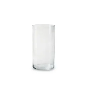 Cylinder glas H 25 cm D 12,50 cm