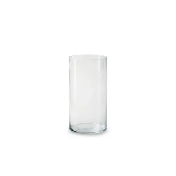 Cylinder glas H 25 cm D 12,50 cm