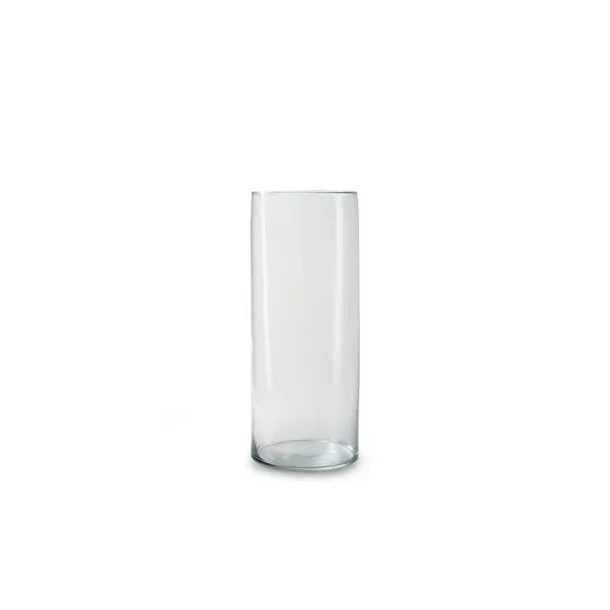 Cylinder glas H 30 cm D 12,5 cm