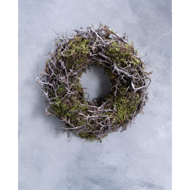 Moss bonsai mix wreath 35 cm