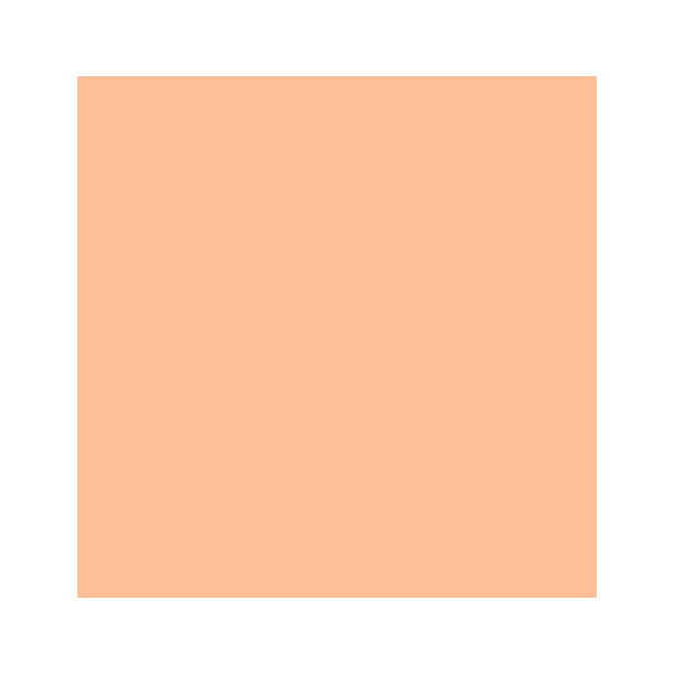 Silkepapir Orangebrun 50x75 cm 5 kg.