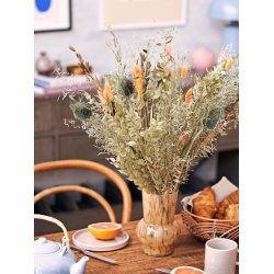 Dried Flower Bqt Papaya 